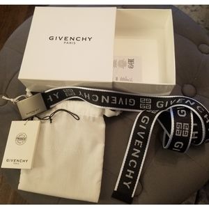 Givenchy Logo Strap Belt